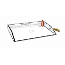 Купить Magma 410026 Лоток для нарезки продуктов White / Black 15x31x57 32 x 51 cm 7ft.ru в интернет магазине Семь Футов