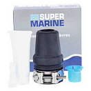Купить Уплотнительный сальник Super Marine ERF90900320 111мм для вала Ø22мм и дейдвудной трубки Ø38мм без водозаборника из резины с хомутами из нержавеющей стали AISI316 7ft.ru в интернет магазине Семь Футов