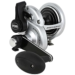 PENN 1645067 джиговая катушка Fathom™ II Lever Drag 2 Speed LH 15 Black Silver 28x25x19 Ratio: 6.2:1/2.8:1
