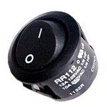 Pros 10414060-npe Круглый тумблер Вкл/Выкл Black 5x5x2 12A