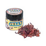 Benzar mix 79475080 Jelly Baits Детский червь Коричневые пластиковые черви Розовый
