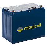 Rebelcell NBR-007 NBR-007 LI-ION 12V140 AV 1.67 KWH Литиевая батарейка Бесцветный Blue