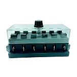 Battery doctor 240-301117 6-позиционный блок предохранителей Black 15x15x10 30A