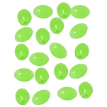 Kolpo 0768009-20 жемчуг Oval Hard  Green 2 x 3 mm