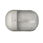 Marine fasteners 203-001901XPB Command Omega Одиночный купольный свет White