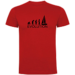 Kruskis CA65500560S133 Футболка с коротким рукавом Evolution Sail Красный Red 2XL
