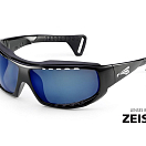 Спортивные очки LiP Typhoon / Gloss Black - Black / Zeiss / PA Polarized / Gun Blue