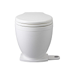 Jabsco 58500-0012 Lite Flush Electric Toilet, Foot Switch, 12V