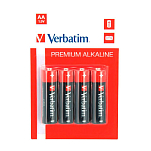 Verbatim 49921 1x4 Mignon AA LR6 Аккумуляторы Черный Black