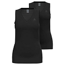 Купить Odlo 141361-15000-xl базовый слой без рукавов Active F-Dry Light Eco Sports 2 Единицы Black 30x25x2 7ft.ru в интернет магазине Семь Футов