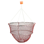 Evia U239P Crab Rope Keepnet Серебристый  Float and Rope 35cm / Mesh 6 mm 