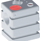 Vertical rigid modular tank drinkable water 170 l, 52.194.90