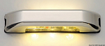 Накладной LED светильник дежурного освещения 12/24В 0.6Вт 40Лм белый свет направленный вниз и верх, Osculati 13.428.03