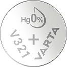 Купить Varta 0321101111 1 V 321 Аккумуляторы Серебристый Silver 7ft.ru в интернет магазине Семь Футов