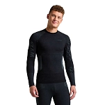 Slam A419006S00-W01-L Футболка с длинным рукавом Pro Seamless Merino Black Ink L