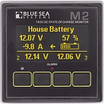 Blue sea systems BSS1830 M2 OLED Монитор постоянного тока аккумулятора с индикацией состояния заряда Black 82.40 mm