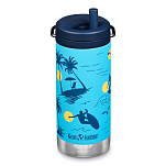 Klean kanteen 1010099 TK Wide 354ml Термо Голубой  Blue