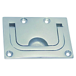 Euromarine ACETYPEE A4 Панельная ручка Серебристый Grey 75 x 56 mm