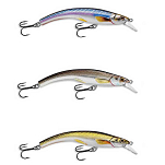Live target RSB91D201-UNIT Rainbow Smelt Banana РСБ 91Д приостановка Пескарь 91 mm 9g Золотистый Silver / Blue