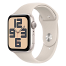 Купить Apple MRE43QL/A Watch SE GPS 44 mm Sport Band  Starlight S-M 7ft.ru в интернет магазине Семь Футов