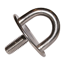 Купить Forniture nautiche italiane 5050670 Круглый руль с болтом Серебристый Silver 10 mm  7ft.ru в интернет магазине Семь Футов