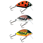 Salmo QIT010 Tiny 30 Mm 2.5g Многоцветный  Holographic Grey Shiner