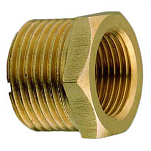 Plastimo 413241 Мужской/женский переходной соединитель Золотистый Brass 2 x 11/2´´
