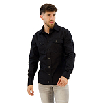 Brandit 4005-2-7XL Рубашка с длинным рукавом Slim Черный Black 7XL
