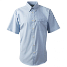 Купить Gill 160S-BLU01-S Рубашка с коротким рукавом Oxford Голубой Blue S 7ft.ru в интернет магазине Семь Футов