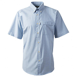 Gill 160S-BLU01-S Рубашка с коротким рукавом Oxford Голубой Blue S
