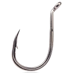 Mustad 10024UN-TS-5/0-5U Рыболовные крючки для привязывания крючков Notorius Серебристый Titan Steel 5/0