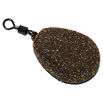 Nash T2214 Flat Pear Вести Черный  Weed / Silt 1.5 oz 