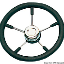 Soft polyurethane steering wheel black 320 mm, 45.129.32