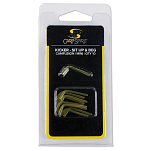 Carp spirit 34CSACS010260 Italian Link Защелкивающийся шарнир Зеленый Weed Green