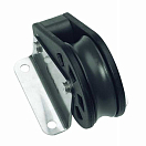 Купить Barton marine 7804150 750kg Вертикальный одноблочный шкив Black 54 x 17 mm 7ft.ru в интернет магазине Семь Футов