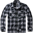 Купить Brandit 9720-28-S Рубашка с длинным рукавом Jeff Черный Black / Grey S 7ft.ru в интернет магазине Семь Футов