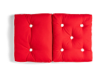 Двойная подушка Капок / красный
