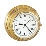Часы-иллюминатор механические Barigo Yacht 2441.7MS 150x70мм Ø100мм из полированной латуни