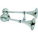Купить Goldenship GS12012 24V Двойной электрический рожок для трубы Серебристый Grey 40-47 cm  7ft.ru в интернет магазине Семь Футов