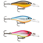 Rapala 14RAULS04RT Ultra Light Shad 40 Mm 3g Многоцветный RT