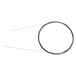 Daiwa 17925818 Prorex Titanium Wire Leader 30 Cm Линия Серебристый Black 18 kg 