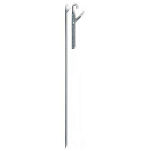 Zebco 6251000 Bait Fold Away Line Eye Иголка Серебристый Silver 12 cm 