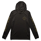Купить Salty crew 20135323-CHAR-L Футболка с длинным рукавом от высыпаний Tippet Charcoal / Charcoal L 7ft.ru в интернет магазине Семь Футов
