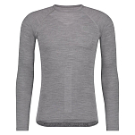 AGU 47314103 Базовый слой с длинным рукавом Winterday Merino Essential Серый Anthracite S-M