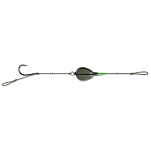 Carp spirit 34CS155100361 In-Line Связанные Крючки 90g Серебристый Grey 4 