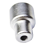 Super marine ANO16511 Yamaha 75-250HP Втулка цинкового анода Серебристый Grey 22 x 32 mm