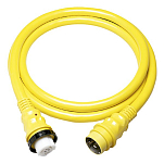 Marinco 6152SPP Shore Power Cordset 50 A 125/250V With LED Light 15 m Желтый Yellow
