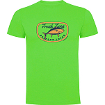 Kruskis CA65500428C074 Футболка с коротким рукавом Fresh Tuna Зеленый Light Green XL