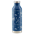 Купить Mizu 813551029723 V8 Термобутылка 800ml Голубой  Ocean Blue Hawaiian Print 7ft.ru в интернет магазине Семь Футов