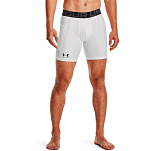 Under armour 1361596-100-3XLT Компрессионные шорты HeatGear Белая White / Black 3XL
